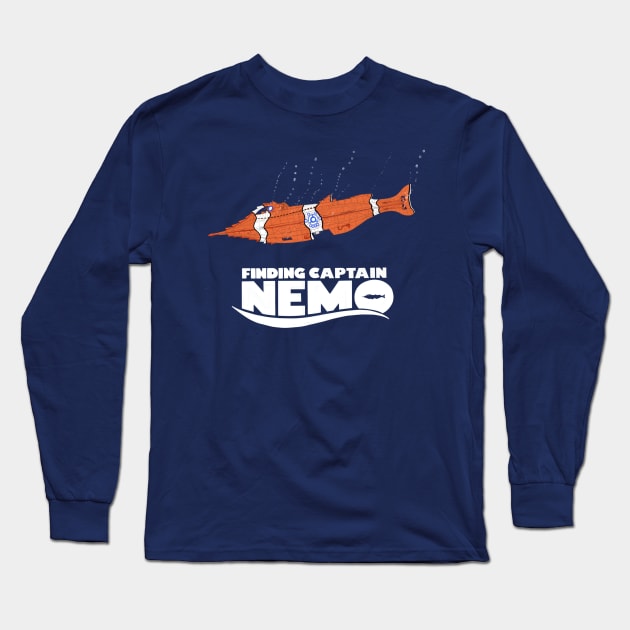 Finding Captain Nemo Long Sleeve T-Shirt by DistractedGeek